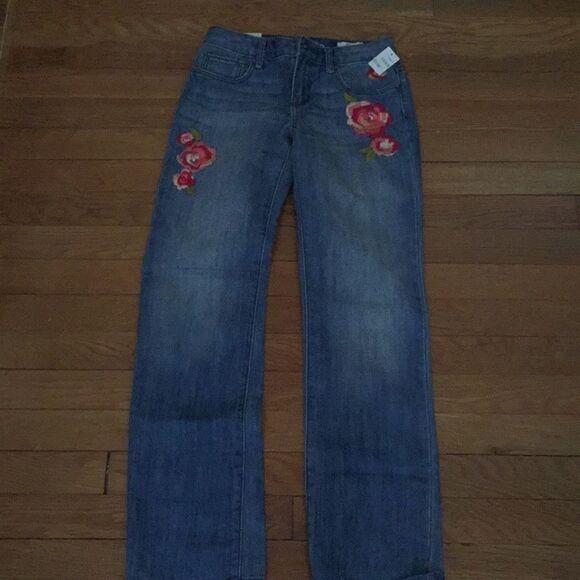 Size 12 Straight Leg Jean Mid Rise - Picture 1 of 3